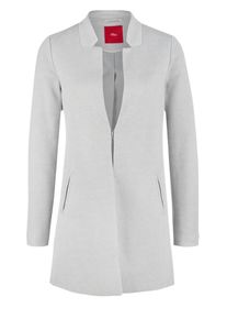 s.Oliver RED LABEL, Damen Eleganter Sweat-Mantel, Grau