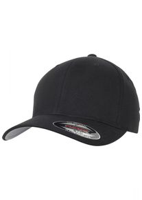 Flexfit, Herren Cap 'Brushed Twill', Schwarz