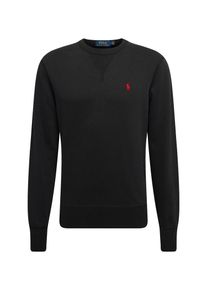 Polo Ralph Lauren, Herren Shirt 'LSCN M1-LONG SLEEVE-KNIT', Schwarz
