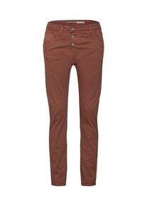 PLEASE, Damen Hose, Kastanienbraun