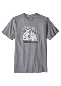 Patagonia, Herren Outdoorshirt, Grau / Graphit / Stone / Wei&szlig;