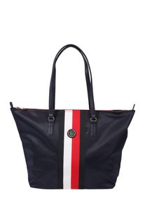 Tommy Hilfiger, Damen Tasche 'Poppy', Navy / Rot / Weiß