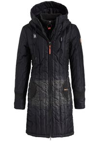 Khujo, Damen Mantel 'JERRY PRIME2', Nachtblau / Schwarz