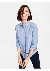 Gerry Weber, Damen Bluse, Navy / Hellblau / Wei&szlig;