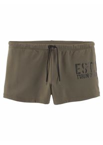 Bruno Banani, Herren Boxer-Badehose, Khaki