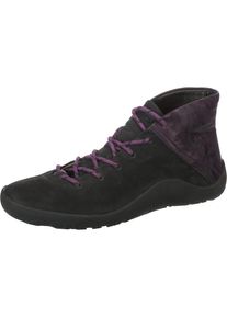 Think!, Damen Boots, Aubergine / Schwarz