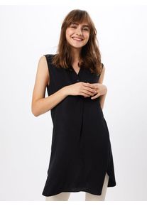 Only, Damen Tunika 'onlFIRST S/L TUNIC WVN', Schwarz