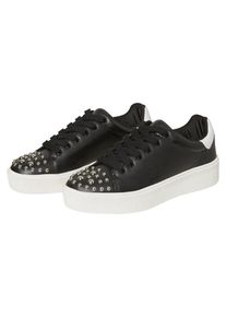 V&eacute;ro Moda VERO MODA, Damen Sneaker, Schwarz / Wei&szlig;