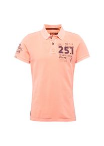 CAMP DAVID, Herren Poloshirt, Neonpink