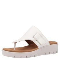 Clarks, Damen Zehensteg, Wei&szlig;