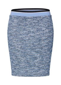Tom Tailor, Damen Rock, Royalblau / Hellblau