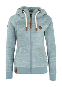 Naketano, Damen Fleecejacke 'Gigi Meroni', Hellblau