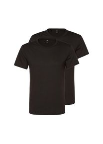 G-Star Raw, Herren T-Shirt 'Base HTR r t' im 2er Pack, Schwarz