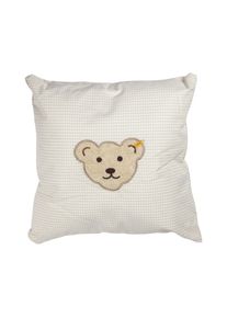 Steiff Collection, Herren Kissen Jungen / Mädchen Baby1, Beige / Weiß