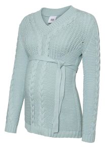 MAMALICIOUS, Damen Pullover 'MLPOCAS', Hellblau