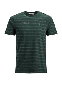 Jack & Jones JACK & JONES, Herren T-Shirt, Nachtblau / Dunkelgrün
