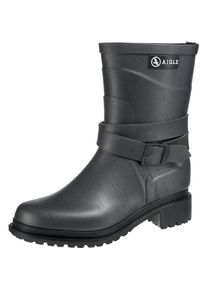 Aigle, Damen Gummistiefel 'MACADAMES MID', Schwarz