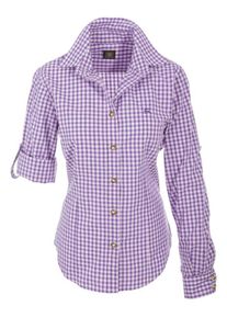 OS-Trachten, Damen Trachtenbluse, Helllila