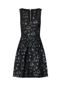 Y.A.S, Damen Kleid 'YASLOSHA', Schwarz / Silber