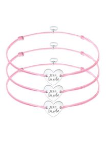 Elli, Damen Armband, Rosa / Silber