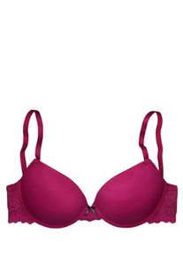 Lascana, Damen Push-up-BH, Himbeer