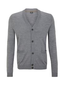 s.Oliver BLACK LABEL, Herren Cardigan, Dunkelgrau