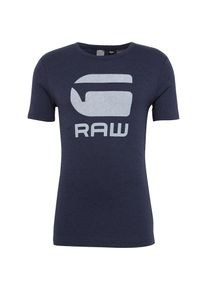 G-Star Raw, Herren T-Shirt 'Drillon', Dunkelblau / Weiß