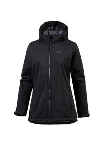 Jack Wolfskin, Damen Softshelljacke 'Rock Valley', Schwarz