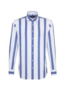 Seidensticker, Herren Hemd, Blau / Wei&szlig;