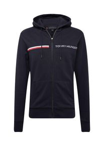 Tommy Hilfiger, Herren Sweatjacke, Ultramarinblau / Rot / Wei&szlig;