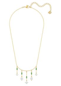 Swarovski, Damen Kette 'Oz 5455519', Gold / Gr&uuml;n / Wei&szlig;