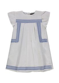 Marc O'Polo Junior Marc O'Polo Junior, Mädchen Kleid mit Flügelarm Mädchen , Weiß