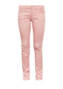 Q/S Designed By, Damen Catie Slim: Coloured Denim, Altrosa