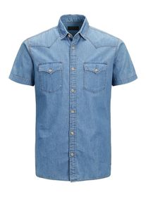 PRODUKT, Herren Jeans Hemd, Blue Denim