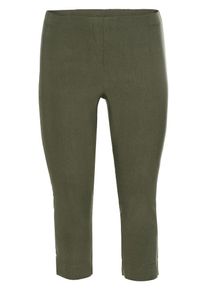 sheego Casual, Damen 3/4-Hose, Khaki