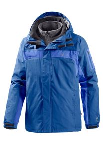 O.C.K. OCK, Herren Doppeljacke , Blau / Grau