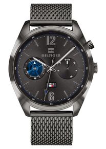 Tommy Hilfiger, Herren Uhr 'Deacan 1791546', Anthrazit