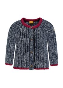 Steiff Collection, M&auml;dchen Cardigan M&auml;dchen Baby, , Blau / Blutrot