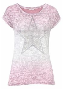 Cheer, Damen T-Shirt, Rosé