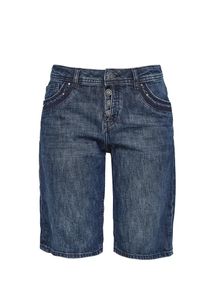 s.Oliver RED LABEL, Damen Bermuda, Blue Denim