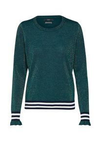 SET, Damen Pullover, Tanne / Schwarz