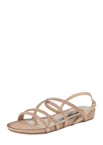 s.Oliver RED LABEL, Damen Riemchensandalette, Rosegold / Rosé