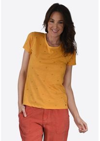 Kaporal5 Kaporal, Damen T-Shirt 'Vimac Sunflo', Senf / Gold