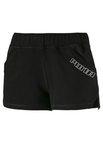 Puma, Damen Shorts 'A.C.E.', Schwarz / Weiß