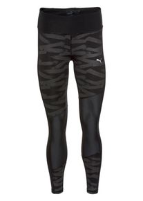 Puma, Damen Funktionstights 'ALWAYS ON GRAPHIC', Schwarz / Silber