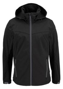 Icepeak, Herren Softshelljacke 'LUKAS', Grau / Schwarz