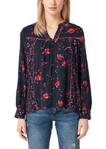 s.Oliver RED LABEL, Damen Tunika, Nachtblau / Rot