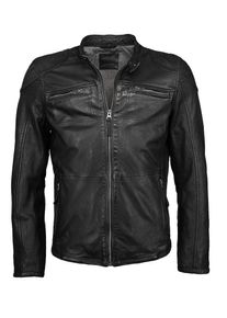 Mustang, Herren Lederjacke 'Johannes', Schwarz
