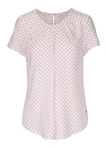 Seidensticker, Damen Shirtbluse 'Schwarze Rose', Pink / Wei&szlig;