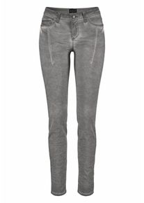 Laura Scott, Damen Röhrenhose, Grau
